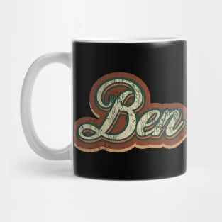 Ben Folds Vintage Text Mug